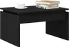 Table Basse Chêne Noir 68X38X50 Cm Avec Bois d'Ingénierie Voir les images du produit 2