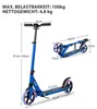 COSTWAY Kinderroller, inklapbaar met verlichting, scooter Productafbeelding-voorbeeld 3