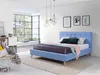 Design Chesterfield Leder Bett Hotel Betten Schlafzimmer Produktbild-Vorschau 3