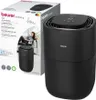 The image shows the packaging of a Beurer LB 200 air humidifier, with the product itself also visible. Voir les images du produit