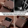 Kožené crossbody flipové pouzdro pro Samsung Galaxy Z Flip3 Náhled obrázku produktu 3