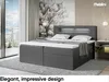 MEBLINI Boxspringbett mit Bettkasten - Bett mit LED Produktbild-Vorschau 2