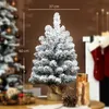 HOMCOM Mini kunstkerstboom, 60 cm, kunststof dennenboom met Productafbeelding-voorbeeld 3