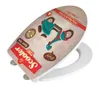 A toilet seat with a vintage scooter design. Produktbild-Vorschau