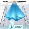 VEVOR Amaca da yoga aerea con telaio da yoga 12 x 2,6 m, Anteprima dell’immagine prodotto 4