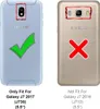Comparison of two phone cases, one fitting and one not fitting. Produktbild-Vorschau