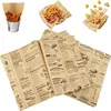 100 Blätter Ölfeste Lebensmittelverpackung 28x38cm in Produktbild-Vorschau 1