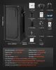 A grow tent and its accessories are displayed against a black background, with dimensions and item details provided. Náhled obrázku produktu