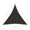 vidaXL Voile d'ombrage Oxford Tissu Triangulaire 6x6x6 m Voir les images du produit 12