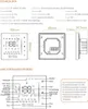 8X WiFi digitálny izbový termostat LCD Thermostatr pre 5A Náhľad obrázku produktu 9
