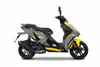 Motorroller Matador A7, 50ccm 45 km/h, Euro 5, grau-gelb GT Produktbild-Vorschau 5