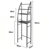 WC Regal über Toilette Metall Badregale 165x46x25cm Produktbild-Vorschau 5