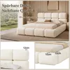 Letto imbottito idraulico Flieks, 180x200 cm, con spazio Anteprima dell’immagine prodotto 9