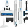 A collection of vacuum cleaner parts and accessories laid out on a white background. Produktbild-Vorschau