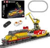 Stavebnice dieselové lokomotivy s návěsem, jeřábem, RC/APC Náhled obrázku produktu 1