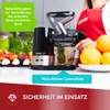 Langsamer Entsafter - für Zitrusfrüchte, Gemüse, Säfte MPM Produktbild-Vorschau 2
