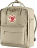 A beige Fjällräven Kånken backpack is shown from the front. Voir les images du produit
