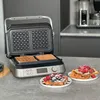 KLAMER Waffeleisen belgische Waffel, Waffeleisen doppelt Produktbild-Vorschau 4