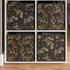 Faltbox Vicco  Schwarz/Gold (Floral) 30 x 30 cm 2er Set Produktbild-Vorschau 5
