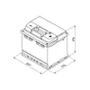 Bosch S4 001 Batteria per auto 12V 44Ah 440A Anteprima dell’immagine prodotto 8