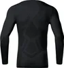 A black long-sleeved shirt shown from the back. Produktbild-Vorschau