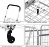 Costway Carrello della spesa Costway - pieghevole - Max 20 Anteprima dell’immagine prodotto 11
