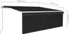 vidaXL Tenda a scomparsa manuale con tenda a rullo 4,5x3 m Anteprima dell’immagine prodotto 7