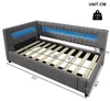 Flieks Hydraulisches Polsterbett 90x200cm mit USB & TYPE-C, Produktbild-Vorschau 7