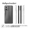 Accezz Priehľadný zadný kryt pre Motorola Moto G54 - Náhľad obrázku produktu 3