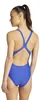 adidas Damen 3 Stripes C-Back Swimsuit Swimwear, Semi Lucid Produktbild-Vorschau 2