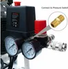 Třícestný regulátor tlaku vzduchu, 175 psi, 12 barů, 1/4" Náhled obrázku produktu 2