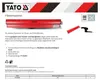 Yato YT-52223, Edelstahl, Kunststoff, Schwarz, Rot, 1 Produktbild-Vorschau 4