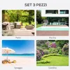 Gartenmöbel-Set – Lounge-Sessel-Set – Terrassentisch- und Produktbild-Vorschau 5