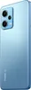 A close-up, angled view of the back of a blue smartphone. Produktbild-Vorschau