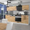 Belini Küchenzeile Küchenblock Linda - Küchenmöbel 240 cm Produktbild-Vorschau 2