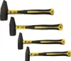 Schlosserhammer Hammer Hämmer 300/500/800/1000 4tlg Set Produktbild-Vorschau 1