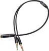 Rozdeľovací audio kábel Y Adaptér Headset 3,5 mm jack Náhľad obrázku produktu 2