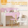 AIYAPLAY Kinderschreibtisch Set mit Tischplatte & Schublade Produktbild-Vorschau 7