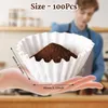 Kaffeefilter 80/200 mm, 100 Stück, Papier, weiß, für Kaffeemaschinen Podgląd zdjęcia produktu