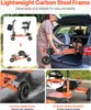 VEVOR scooter elettrico a 4 ruote, pieghevole con portata Anteprima dell’immagine prodotto 3