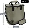 com-four® Kühltasche 18 L - faltbare Thermo-Kühlbox - Produktbild-Vorschau 6