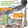 KESSER® Alu Ampelschirm Sonnenschirm + Abdeckung Ø300 cm / Produktbild-Vorschau 4