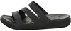 Crocs Getaway Strappy Damen Komfort-Pantoletten Schwarz Produktbild-Vorschau 10