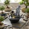 Globo Fontana LED Brunnen 0,13W Schwarz Matt 19cm 93039 Produktbild-Vorschau 3