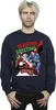 DC Comics - Sweatshirt für Herren BI44629 (XL) (Marineblau) Produktbild-Vorschau 2