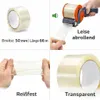 Paketklebeband Transparent 50 mm x 66 m | 4 Rollen Produktbild-Vorschau 3