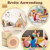 COSTWAY Set de 3 tabourets pour enfants, Coussin de sol Voir les images du produit 7