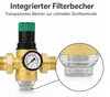 Druckminderer 1 Zoll DN25 mit Manometer & Filter, Produktbild-Vorschau 2