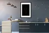 MuchoWow® Gerahmtes Poster Frau - Gold - Schwarz - Produktbild-Vorschau 5