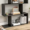HOMCOM Bibliothèque étagère Zig zag Design Contemporain 80L Voir les images du produit 9